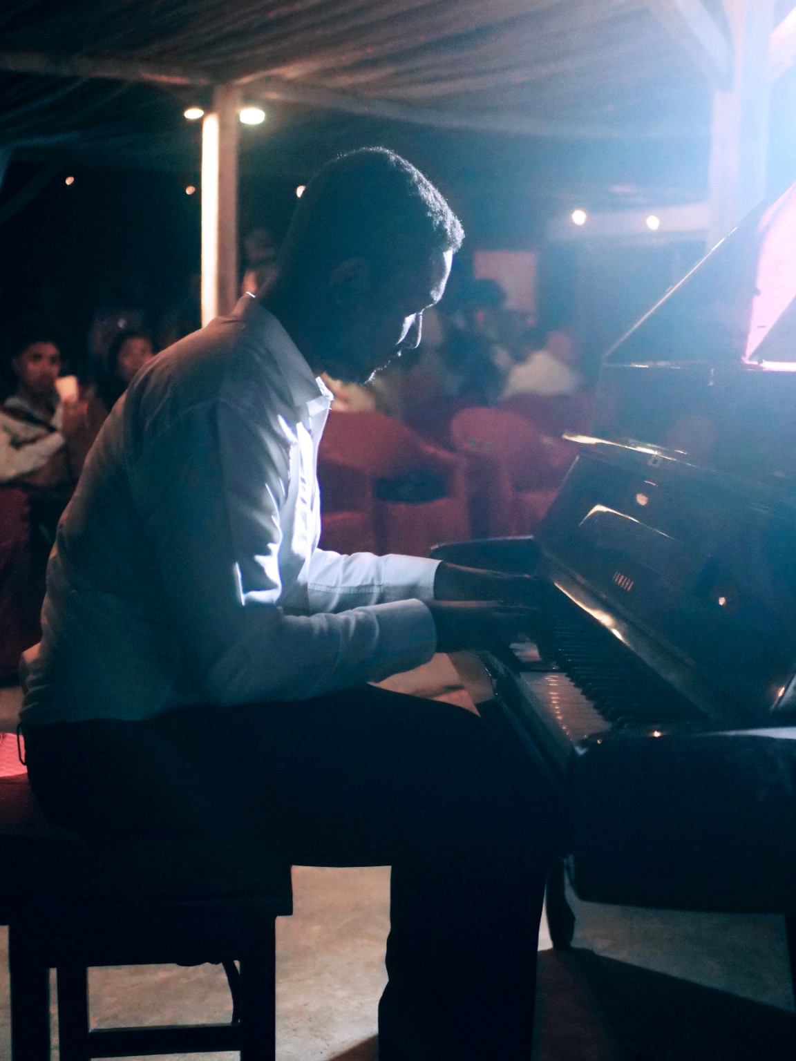 Ducasse performing